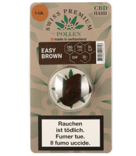 Swiss Premium Pollen Easy Brown CBD Hash 1