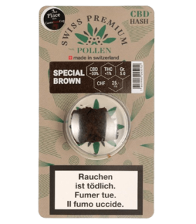 Swiss Premium Pollen Special Brown CBD Hash 1