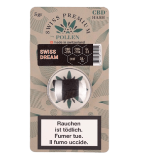 Swiss Premium Pollen Swiss Dream CBN Hash 1
