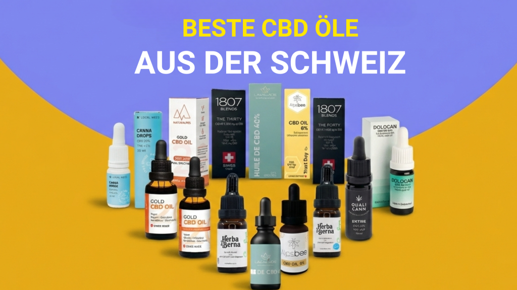 CBD Öl Testsieger Schweiz und Laborgeprüfte CBD Tropfen im Vergleich