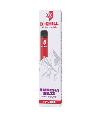 B-Chill Amnesia Haze Disposable CBD Vape Pen 2