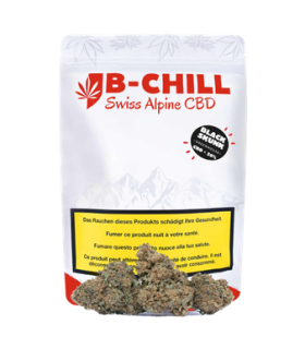 B-Chill Black Skunk CBD Flower Greenhouse 1