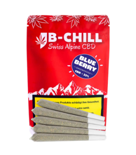 B-Chill Blueberry Pre-Roll CBD Joint Greenhouse 1