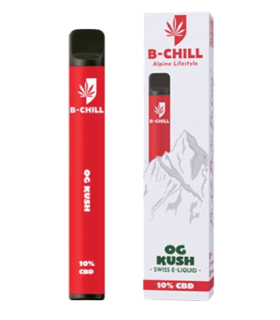 B-Chill OG Kush Disposable CBD Vape Pen 1