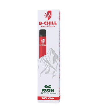 B-Chill OG Kush Einweg CBD Vape Pen – Bild 2
