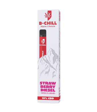 B-Chill Strawberry Diesel Einweg CBD Vape Pen – Bild 2