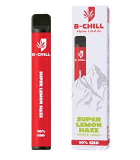B-Chill Super Lemon Haze Disposable CBD Vape Pen 1
