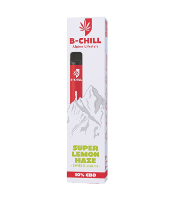 B-Chill Super Lemon Haze Einweg CBD Vape Pen – Bild 2