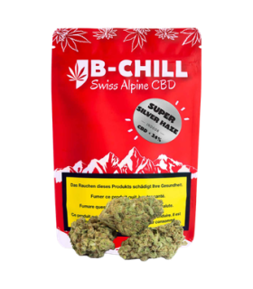 B-Chill Super Silver Haze CBD Flower Indoor 1