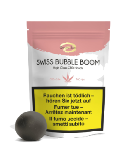 Genuine Swiss Swiss Bubble Boom Hash CBD 1