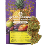 Green Passion Fruit Punch CBD Flowers Indoor
