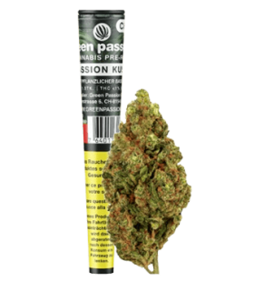 Green Passion Passion Kush Pre-Roll CBD Joint Indoor 1