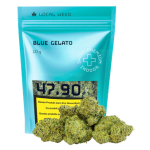 Local Weed Blue Gelato CBD Flowers Indoor