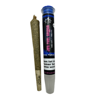 Paradise Weeds Jet Fuel Gelato Pre-Roll CBD Joint Indoor 1