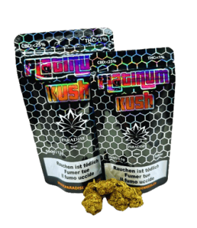 Paradise Weeds Platinum Kush CBD Flower Indoor 1