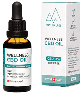 Naturalpes Wellness 13% CBD Oil Broad Spectrum 1