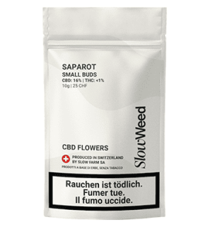 Slow Weed Saparot Minibuds Small CBD Buds Greenhouse 1