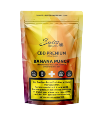 Swiss Botanic Banana Punch CBD Blüten Outdoor – Bild 2