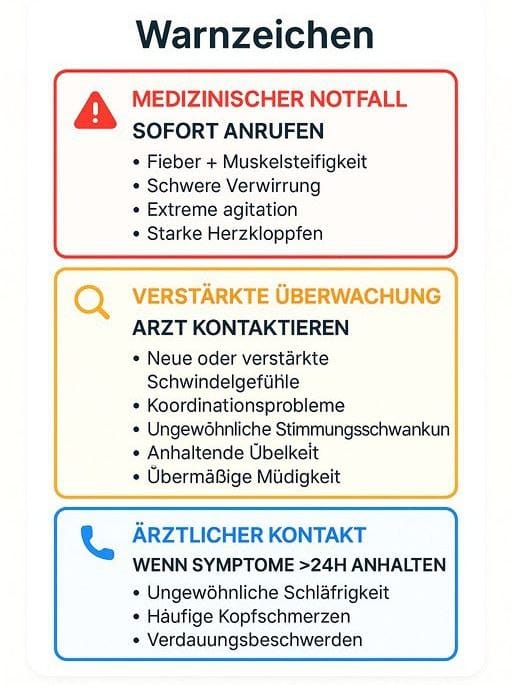 Visuelle Anleitung zu CBD-Antidepressiva Wechselwirkungszeichen nach medizinischer Dringlichkeit