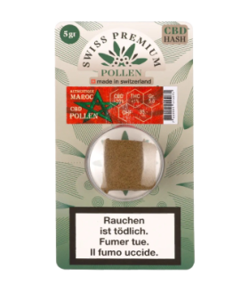 Swiss Premium Pollen Authentic Morocco CBD Hash Outdoor 1