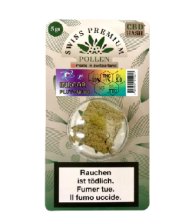 Swiss Premium Pollen Plutonium CBD Hash Indoor 1