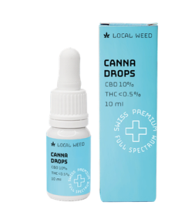 Local Weed Canna Drops 10% CBD Oil Full Spectrum 1