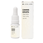 Local Weed Canna Drops CBD Öl 20% Vollspektrum Hanftropfen