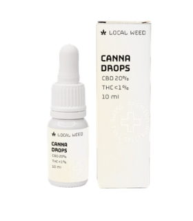 Local Weed Canna Drops 20% CBD Oil Full Spectrum 1