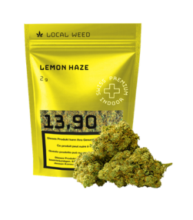 Local Weed Lemon Haze CBD Blüten Indoor