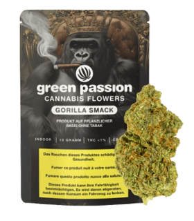 Green Passion Gorilla Smack CBD Flower Indoor 1