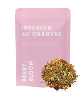 La Salade Berry Bloom Hemp Tea 1