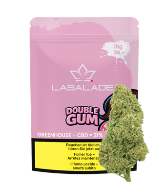 Double Gum CBD Flowers Greenhouse - 15g