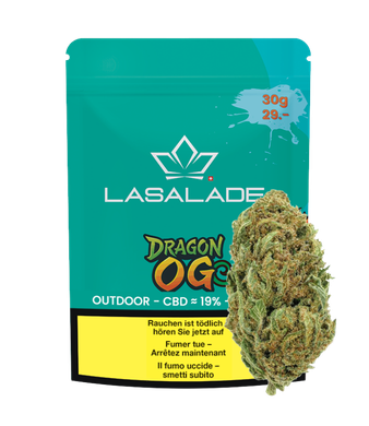 Dragon OG CBD Flowers Outdoor - 30g