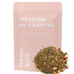 La Salade Floral Bliss Infusion de chanvre florale 50 g