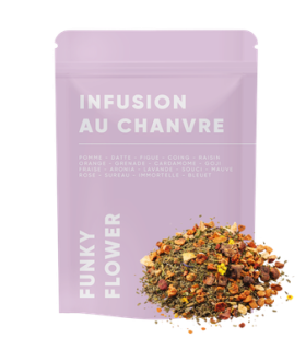 La Salade Funky Flower Hemp Tea 1