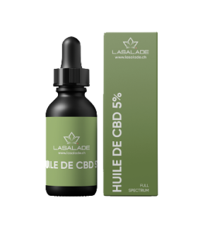 La Salade Natural CBD Oil 5% Full Spectrum 1