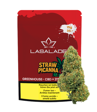 Strawpicanna Fleurs de CBD Greenhouse - 15g