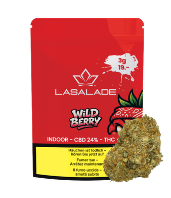 Wild Berry CBD Flowers Indoor - 3g