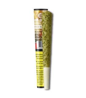 Green Passion Coated Supreme Pre-Roll CBD Joint CBD Trim + Cold Cure + Live Resin 1