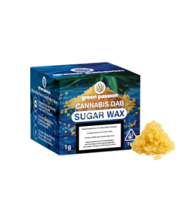 Green Passion Sugar Wax CBD Dab 1