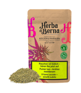 Herba di Berna ACDC + Berry Indoor CBD Handtrim Mix 1