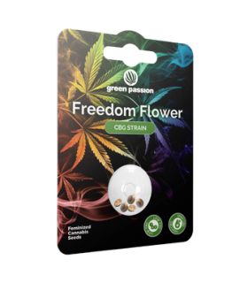 Green Passion Freedom Flower CBG Seeds 1