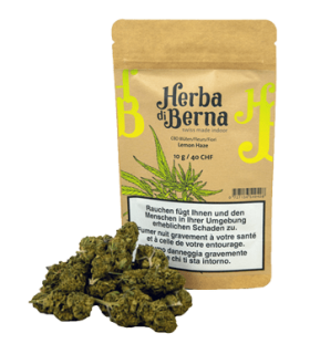 Herba di Berna Lemon Haze CBD Flower Indoor 1