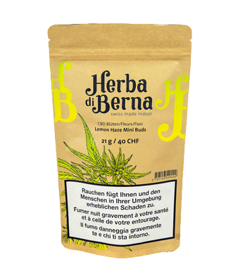 Herba di Berna Lemon Haze CBD Flowers Indoor – image 3