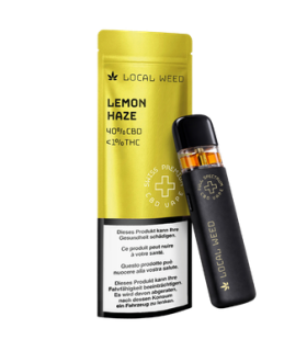 Local Weed Lemon Haze Rechargeable Vape Full Spectrum CBD 40% 1