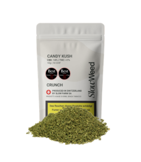 Slow Weed Candy Kush Crunch CBD Trim Outdoor 1