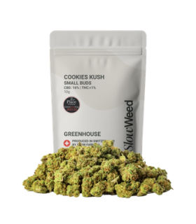 Slow Weed Cookies Kush Minibuds Small CBD Buds Greenhouse 1