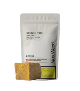 Slow Weed Cookies Kush Kief CBD Pollen 1