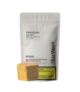 Slow Weed Fragolina Kief CBD Pollen 1