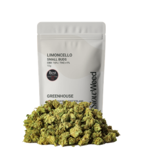 Slow Weed Limoncello Minibuds Small CBD Buds Greenhouse 1